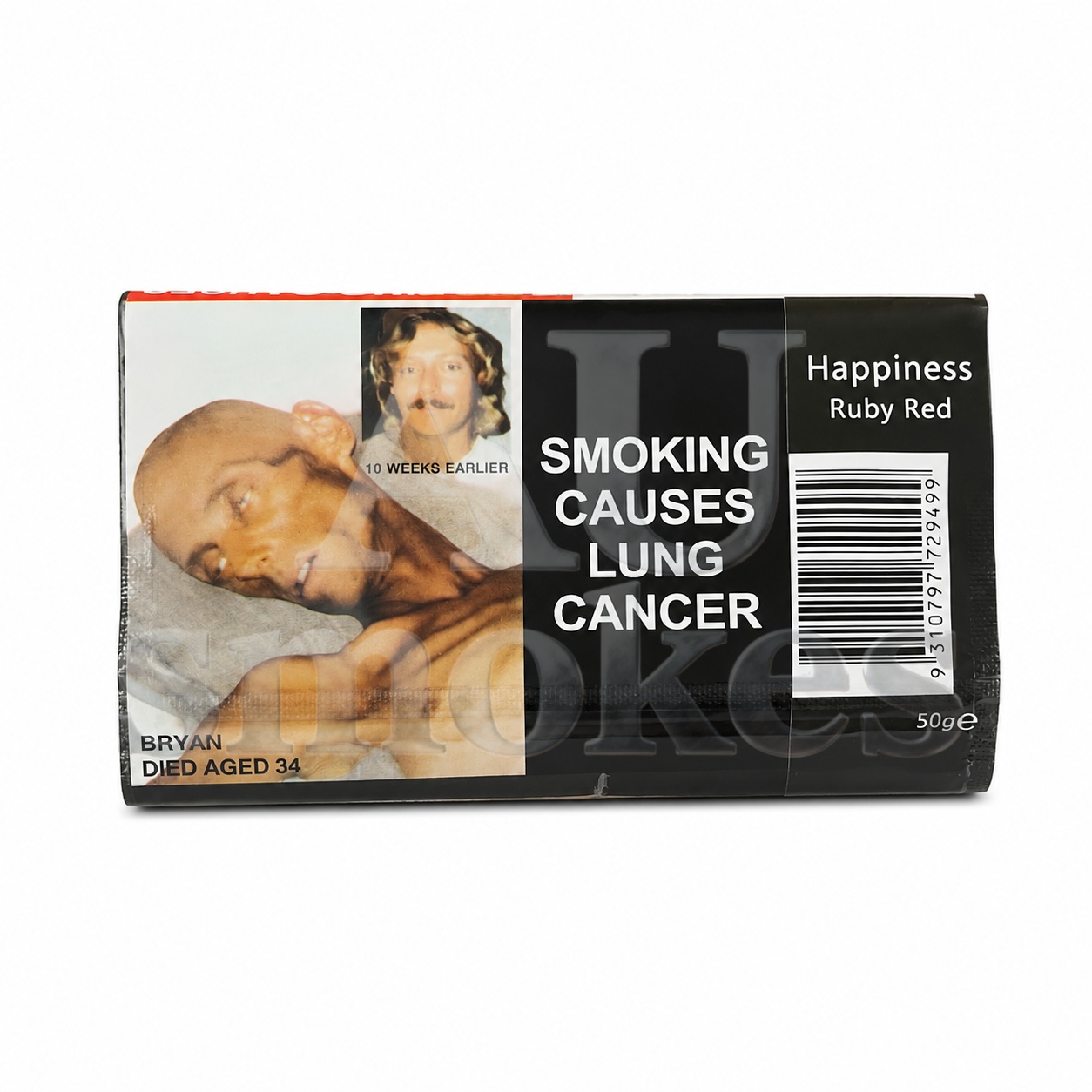 Happiness Ruby Red 50g Tobacco - AUSMOK